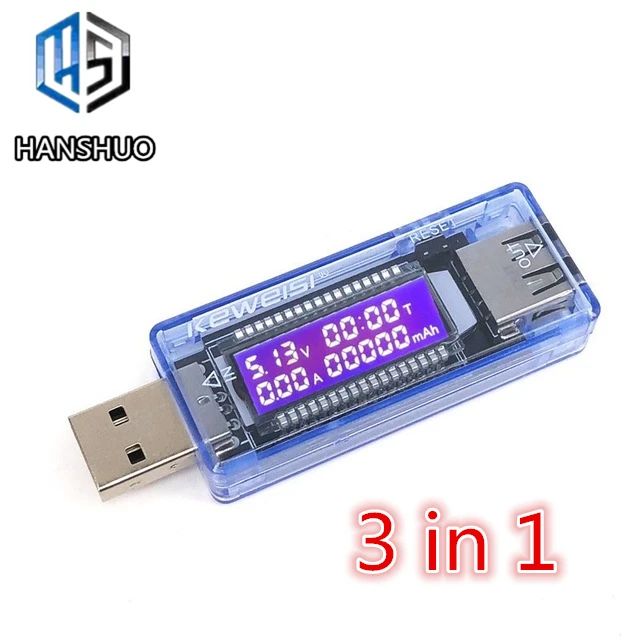 D 3 in 1 8 в 1 QC2.0 3,0 4-30 в электрическая мощность USB Емкость тестер напряжения измеритель тока монитор вольтметр Амперметр - Цвет: D 3 in 1
