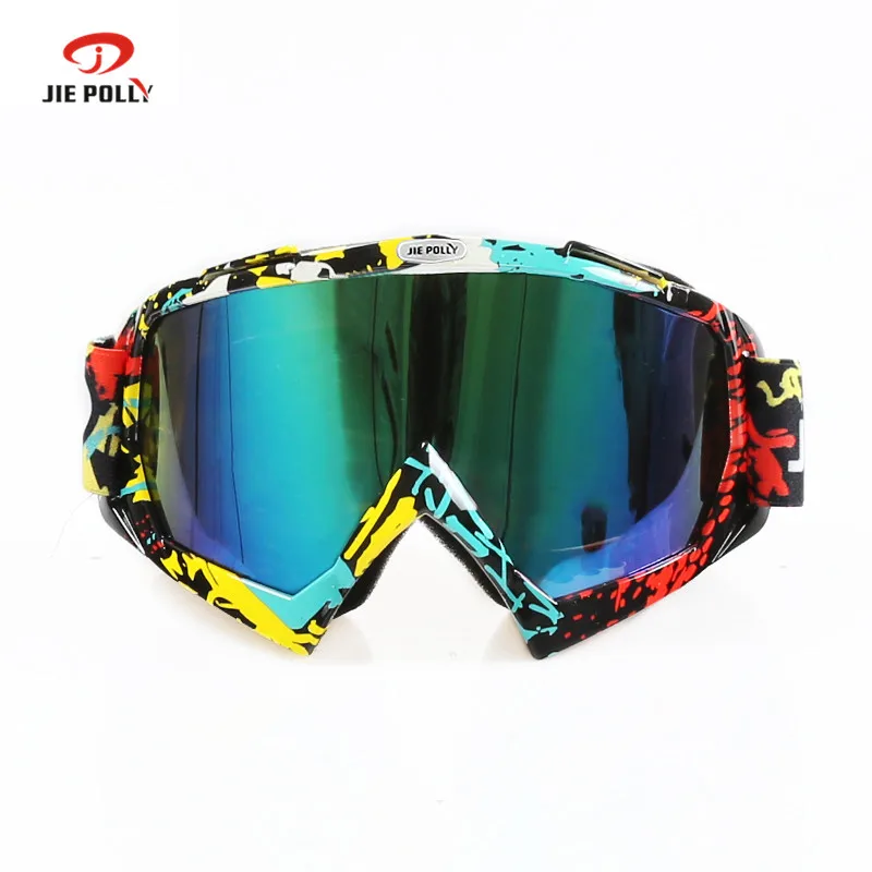 F06 Лыжные очки, очки для катания на лыжах, сноуборде, Gafas Sports UV40, солнцезащитные очки для мужчин и женщин, многоцветные линзы для катания на коньках, анти-ветер - Цвет: F06