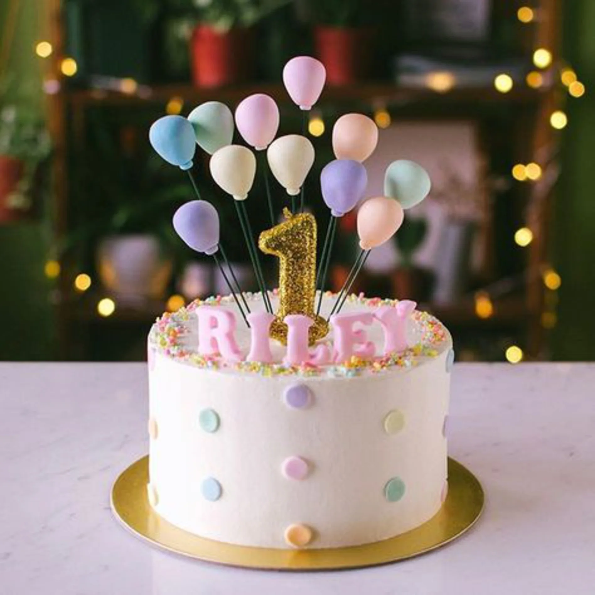 

Soft Clay Number Balloon Cake Topper Happy Brithday Party Supplies Baby Shower Brithday Cake Decor 1st Girl Boy Birthday Party