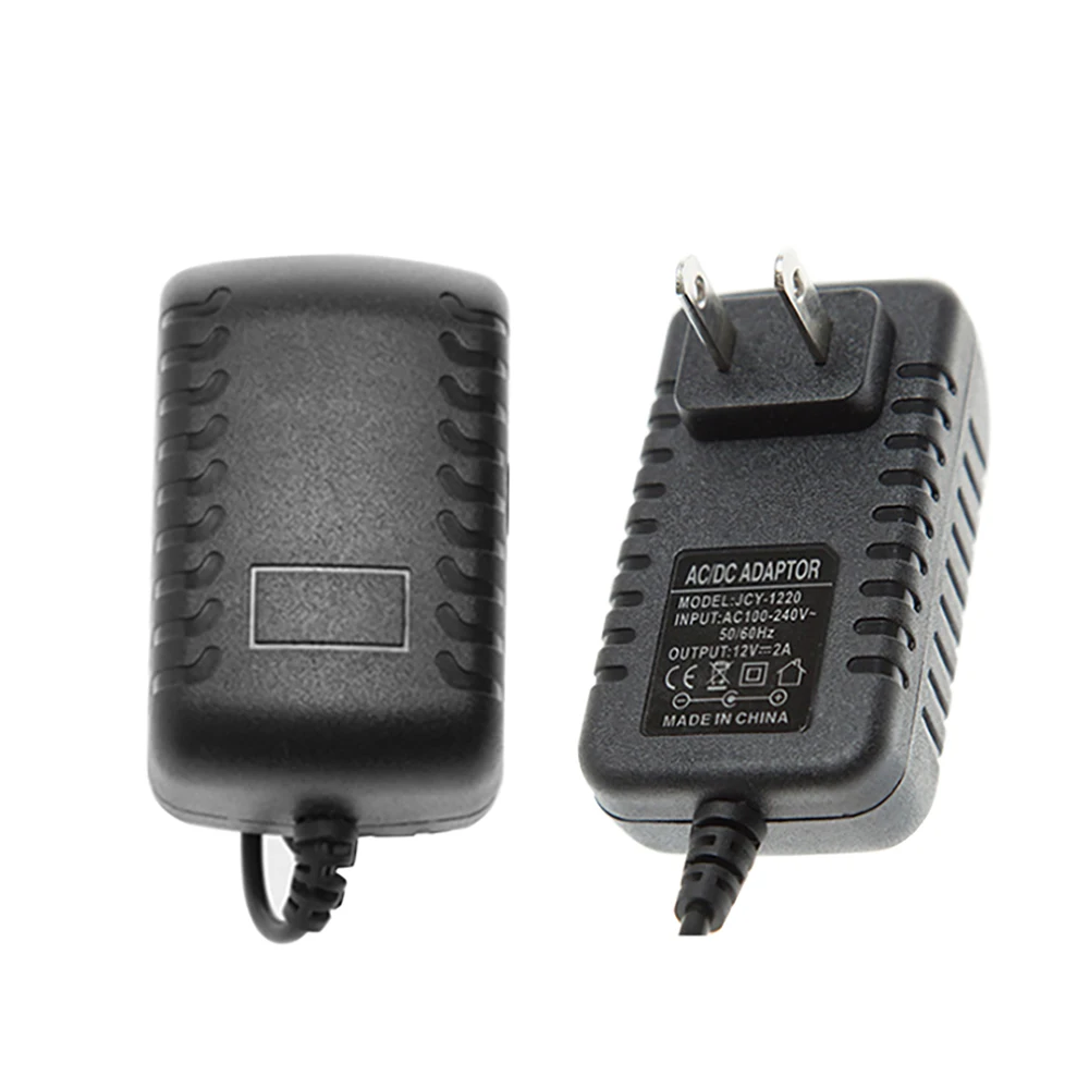 

12V 2A Power Supply Charger monitoring power supply router with light bar 12V AC 100V-240V 50/60HZ switching power Adapter