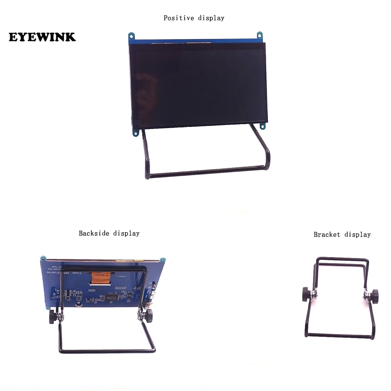 

7 Inch Raspberry Pi 3 Touch Screen 1024*600 LCD Display HDMI Interface TFT Monitor Module for Raspberry Pi 3 Model B