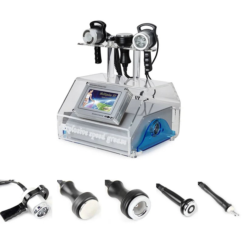 

5-1 Cavitation Machine Tripolar Multipolar Radio Frequency 808c For Slimming Fat Removal Wrinkle Remvoal