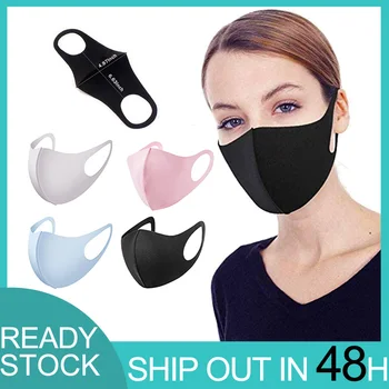 

Mouth Mask Anti Dust Mask Activated Carbon Windproof Mouth-Breathable Washable Health Beauty Sunscreen Face Mask Face Masks New
