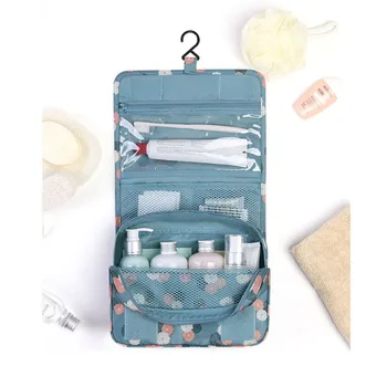 

Cosmetic Bag Bathroom Travel Makeup Bag Organizer Unisex Make Up Box Neceser Beauty Case Hanging Toiletry Bag косметичка