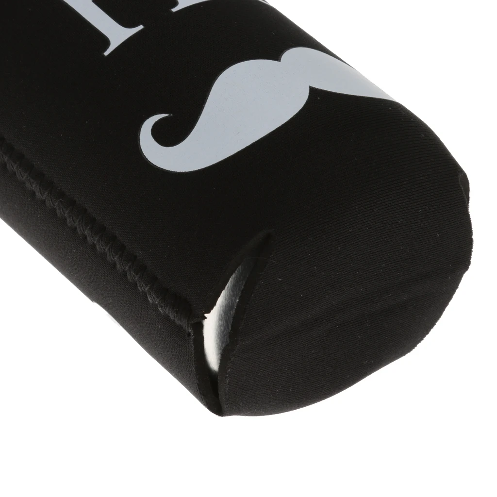 1 Set Wedding Beer Bottle Tin Can Cooler His & Her Cup Sleeve Holder