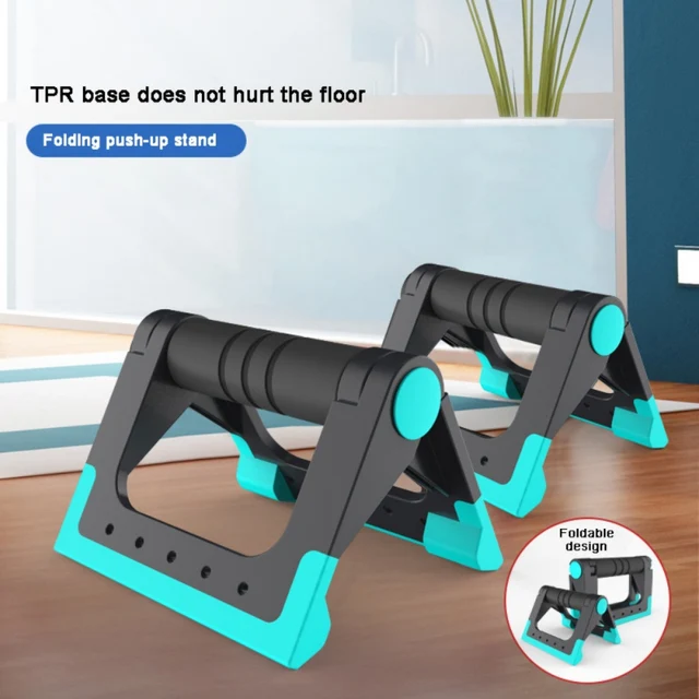 US $16.22 2pcsset PushUps Stands Grip Foldable Chest Body Building Rack Sports Fitness Muscular Training Pu