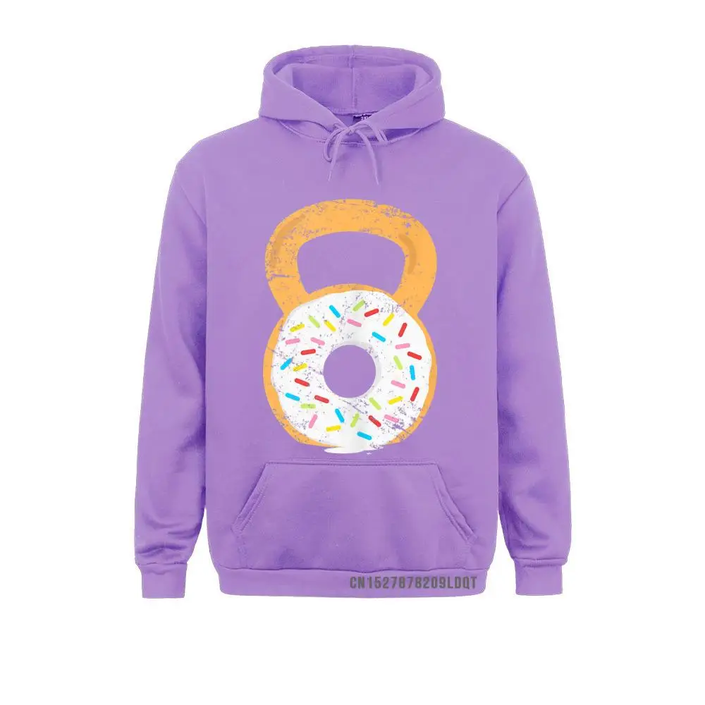 Plain Men Hoodies Kettlebell Donut Funny Doughnut Fitness Joke Gift Tank Top__B11540 Sweatshirts  Long Sleeve Hoods Custom Kettlebell Donut Funny Doughnut Fitness Joke Gift Tank Top__B11540purple