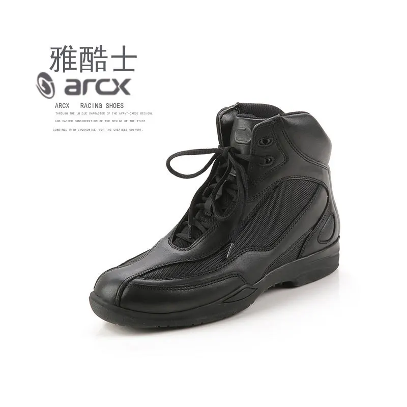 Yaku Scholar/arcx Racing/дышащая обувь для верховой езды, небьющаяся обувь, мужские мотоциклетные ботинки, осенне-зимняя обувь, костюм