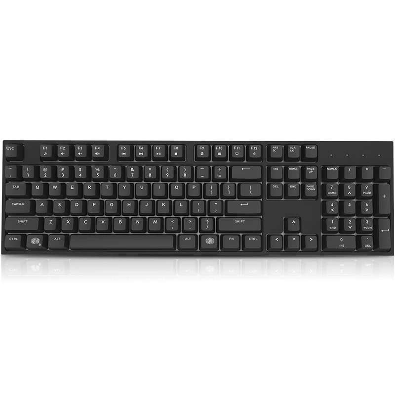 Cooler Master CK370 механическая клавиатура Cherry MX Axis body 104 клавишные колпачки pbt коричневый красный переключатель настольные игровые клавиатуры