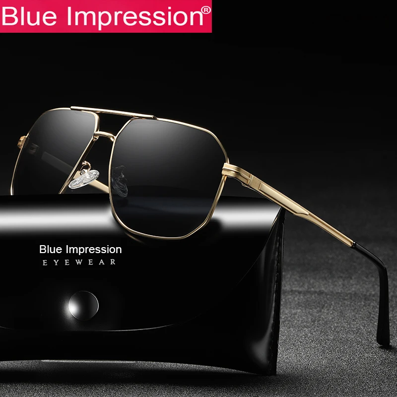 

2020 New polarized Sunglasses Men Women Sun glasses Metal Square Eyewear for drivers gafas de sol para hombre shades for women