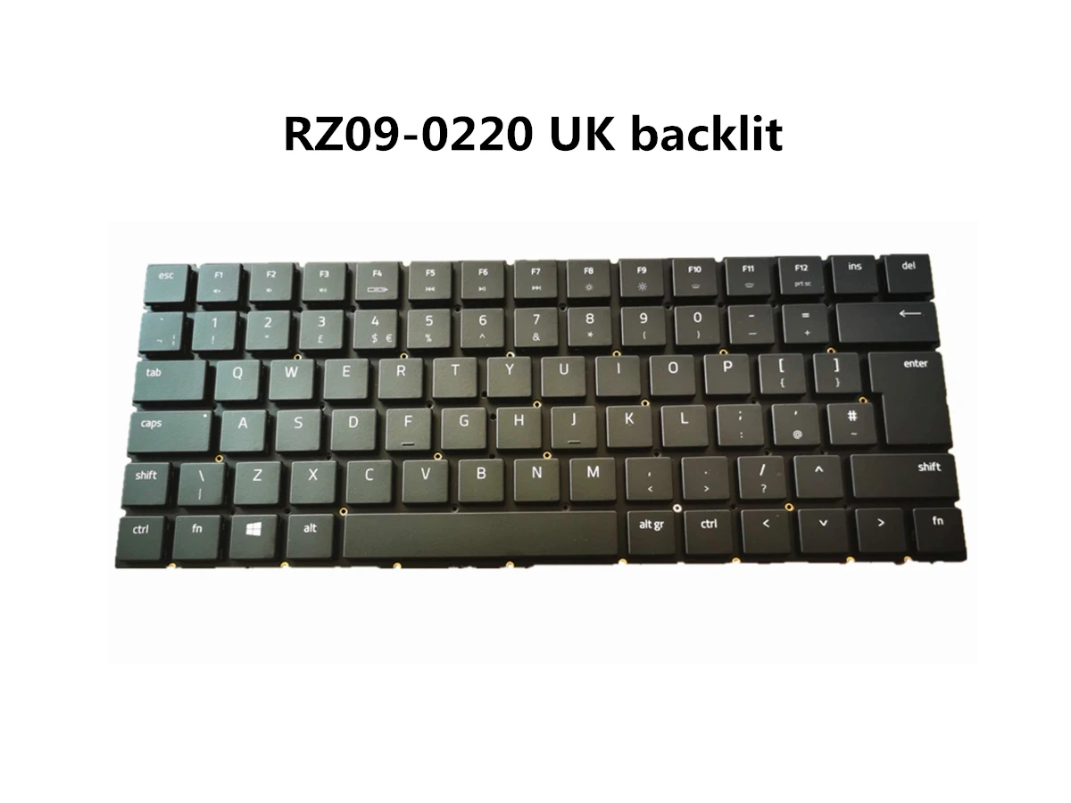 Razer Blade 17 pro RZ09-0220 용 새 원본 노트북/노트북 미국/영국/FR/GR/TW/JP 백라이트 키보드
