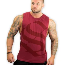 Летний Стиль, мужской жилет без рукавов, дышащий, впитывающий пот, приталенный, европейский и американский стиль, спортивный жилет для фитнеса, тренд