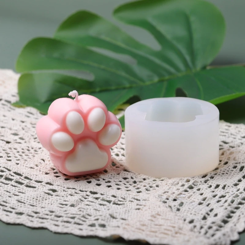 Unique Cat Paw Candle Silicone Mold Creative Handmade Aromatherapy Candle Mould for Christmas Wedding Party Scents| AliExpress
