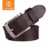 CCOOLERFIRE – ceinture en cuir pleine fleur pour hommes, 100% cuir véritable de vache, couche supérieure, Jeans doux, TM053 ► Photo 1/6