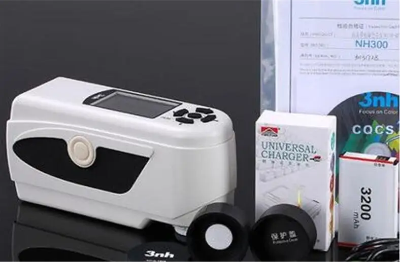 3NH-NH300-8mm-portable-colorimeter-Precision-Digital-Color-Difference ...