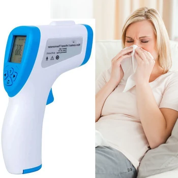 

Muti-fuction for Baby Adult Digital Thermometer Infrared Forehead Thermometer Gun Non-contact Temperature Measurement Device