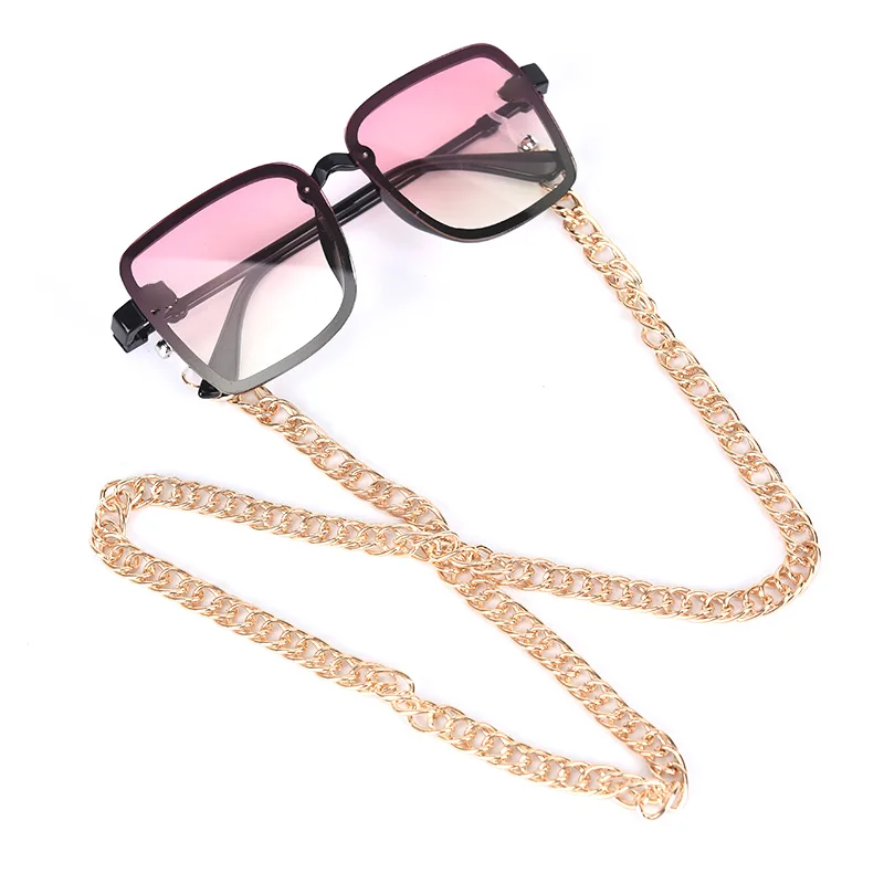 Vintage Sunglasses Chain Holder For Women Fashion Sun Glasses Neck Chain Men Metal Eye Glasses Strap Landyard Cordon Para Gafas