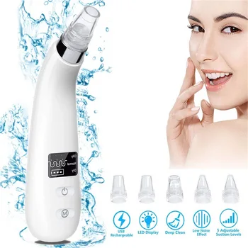 

New Blackhead Suction Instrument Pore Cleaner Household Blackhead Acne Removal Artifact Electric Microcrystalline Skin Grinding