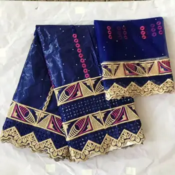 

bazin riche african fabric brocade jacquard fabric net scarf high quality 7yard/lot ! WX20806