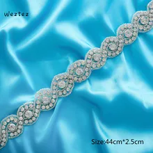 Свадебная Аппликация Свадебный Пояс женский вечерние пояс горный хрусталь пояс для свадебного платья TP108