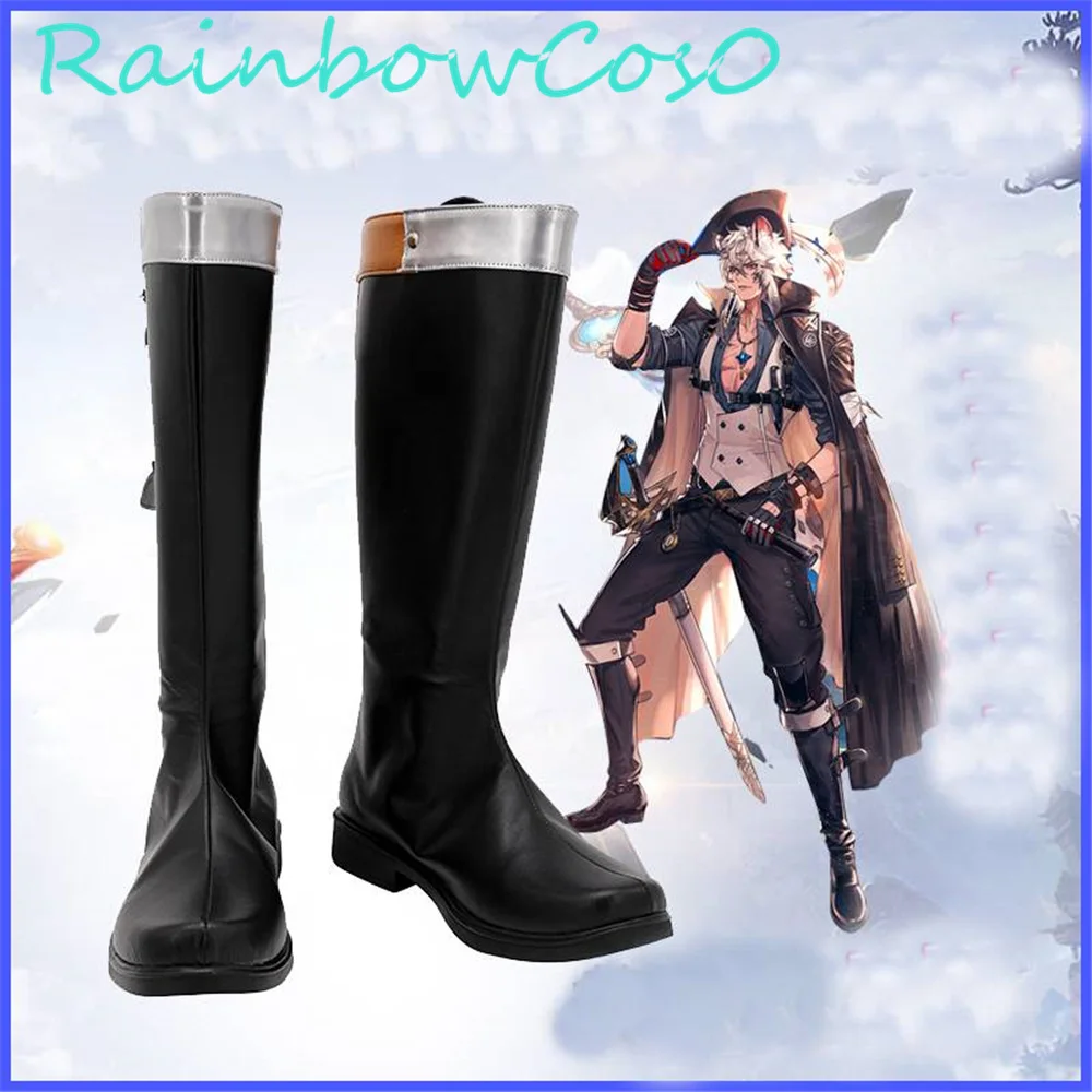 

Обувь для косплея arknight SKm01, сапоги, аниме, Хэллоуин, RainbowCos0 W1492