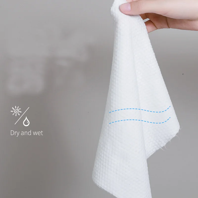 75 шт одноразовые полотенца для лица нетканые салфетки снятия макияжа ватные