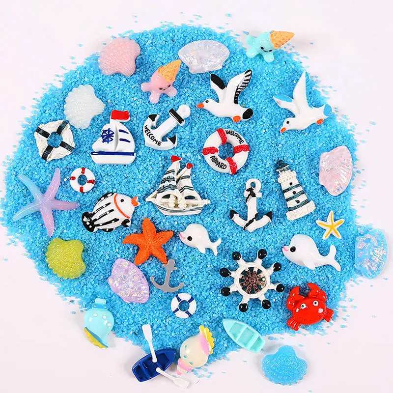 10pcs DIY Slime Charms with Candy Sugar Chocolate Cake Resin Flatback of Slime Beads for Ornament Scrapbook Crafts Toy for Kid