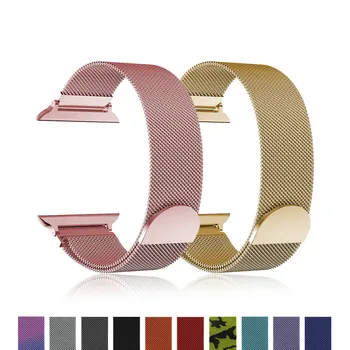 

Milanese Loop band for Apple Watch band strap 38mm 40mm for iwatch 5/4/3/2/1 42mm 44mm Stainless Steel Bracelet wrist watchband
