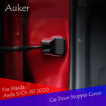 

Car Styling Door Stop Cover Exterior Car Door Stopper Protection Cover 4Pcs/Set For Mazda Axela Atenza CX-5 CX-30 CX30 2020 2021