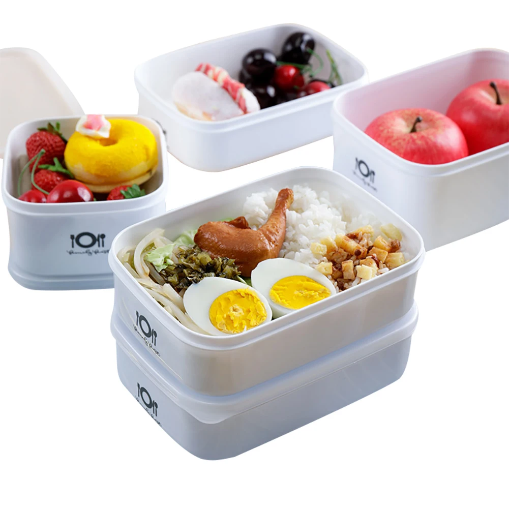 

AA 1 Pc Microwave Heating Bento Lunch Box Japanese Style Heated Food Container Bento Box Warmer