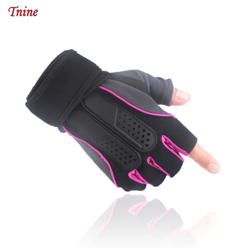 pink gloves Перчатки без пальцев тактические перчатки для фитнеса утяжелители для ног для фитнеса перчатки мужские перчатки многофункциональный для мужчин перчатки пальцев перчатки тактические Gym Gloves army перчатки велосипеда - Цвет: pink gloves