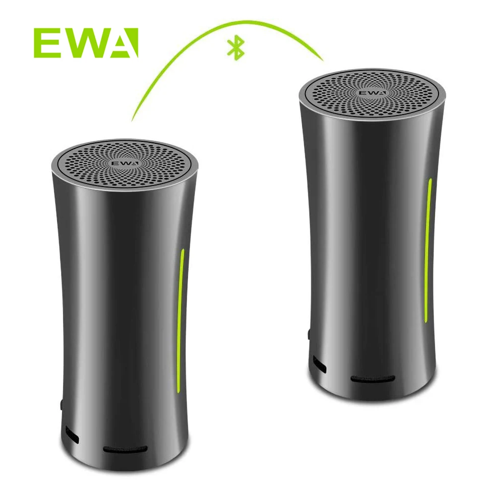 EWA Portable Wireless Bluetooth Speaker Outdoor Sport Stereo Bass HIFI Subwoofer MP3 Player Metal Body TWS Connection | Электроника
