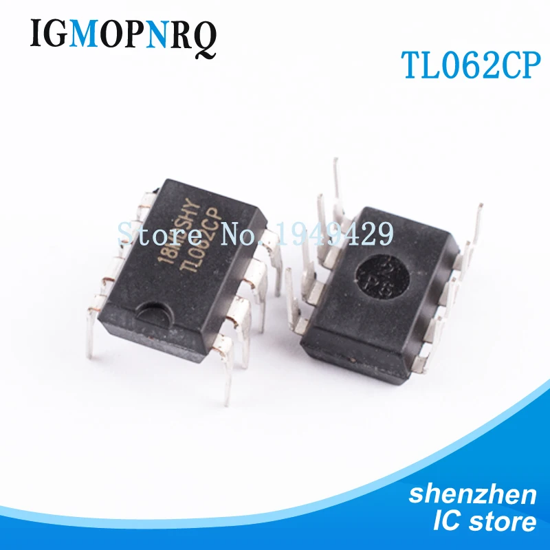 10PCS TL062CN DIP8 TL062 Operational amplifier op amp Dual Low JFET New ...