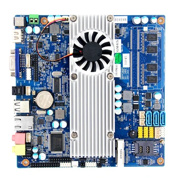 

cheap Intel GM45+ICH9M mini itx motherboards T7100 cpu onboard 4G ddr3 2*com 3*SATAII 8*USB2.0 2*COM 1*Mini SATA 1* LPT computer motherboard