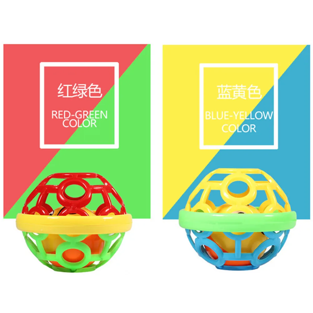 Многоцветная игрушка из безопасного материала для раннего образования, развивающий мяч для детей, подарки для малышей