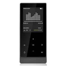Сенсорный экран MP3-плеер Bluetooth 4,0 двойной аудио выход металлический без потерь Музыкальный плеер с FM записывающее устройство