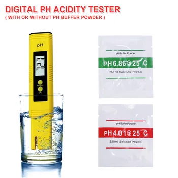 

Digital PH Meter Acidity Tester Accuracy 0.01 PH Tester Aquarium Pool Water Quality Measure Wine Urine Automatic Calibration