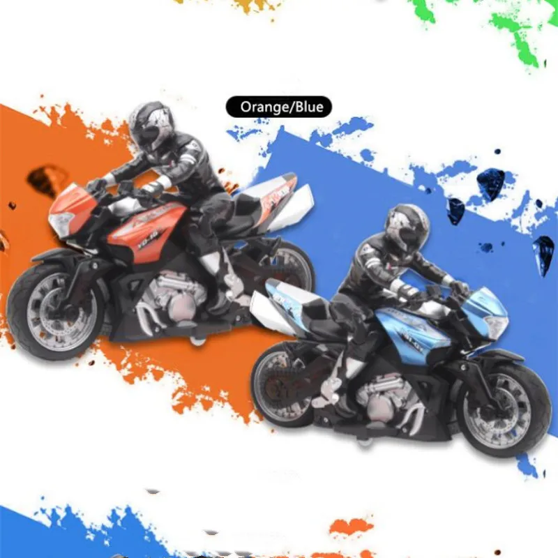 High Speed Remote Control RC Stunt Motorbike 360 degree Rotation drift Car 60mins Drive Racing Motorbike RC Motorcycle Toy model 5