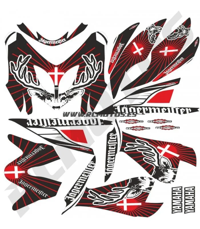 KIT ORIGINAL JAGERMEISTER AEROX stickers - AliExpress Automobiles \u0026  Motorcycles