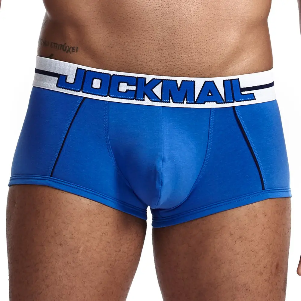 JOCKMAIL боксер для мужчин Новое модное мужское белье сексуальные мужские боксеры U выпуклая сепарация боксер homme подарок для мужчин cueca Gay