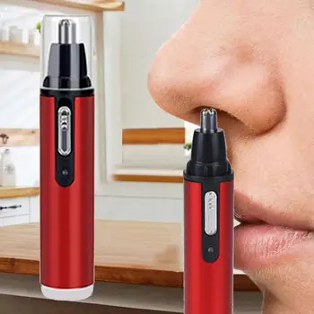 

USB Rechargeable Nose Hair Trimmer Nose Hair Safe Men Tool Trimming Nose Knife Shaving Care Hair Repair Hair Cutter Nose B9W1