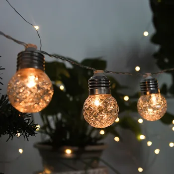 

6m 20LED 8 mode Remote Pineapple Light String Light Bulb for Valentine's Day