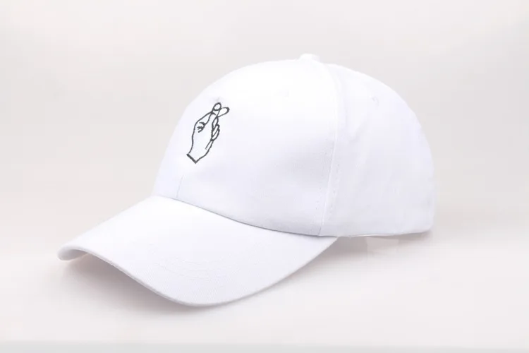 Белый Летняя женская бейсболка Than Heart Print мужская бейсбольная Кепка Snapback Повседневная регулируемая бейсболка - Цвет: Белый