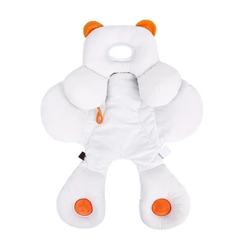 

Car Protective Cover With Pillow Washable Mat Thicken Stroller Cushion Breathable Double Sided Head Support Belt Accessories