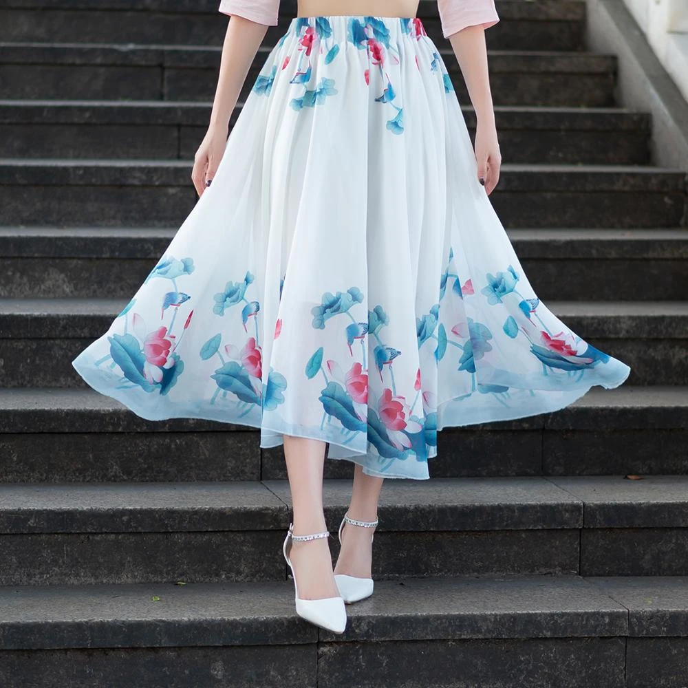 plus size ethnic skirts