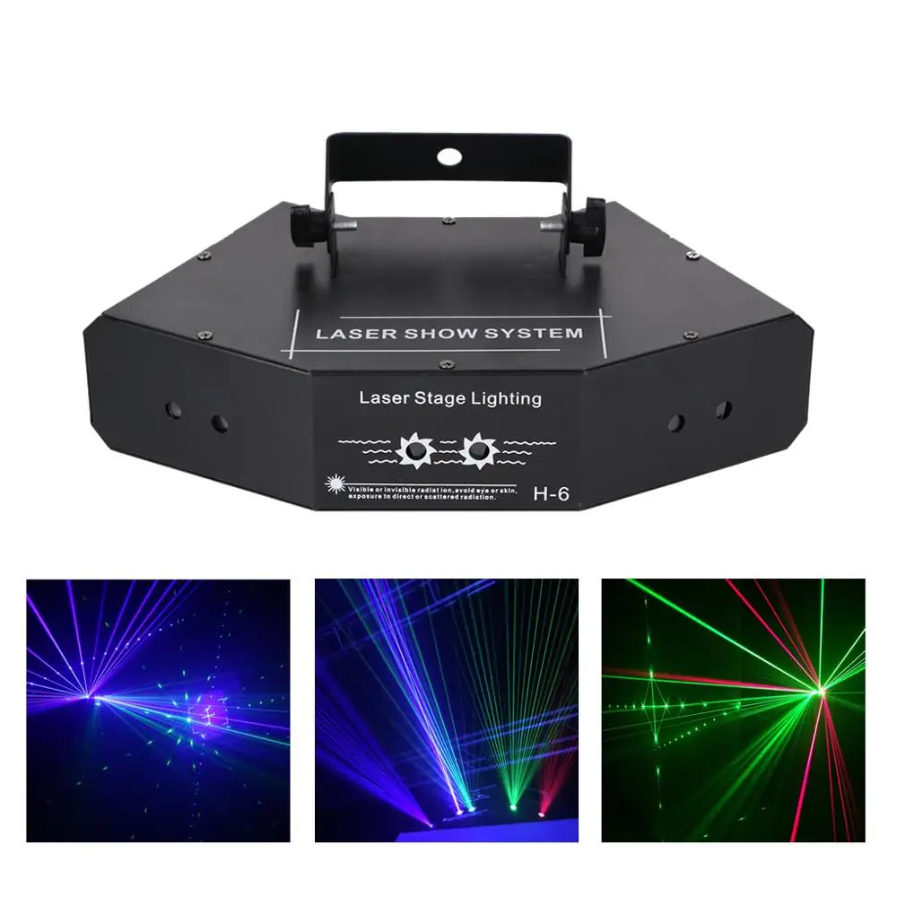Сканер с эффектом RGB лазерный проектор огни DMX диско вечерние DJ луч движущийся
