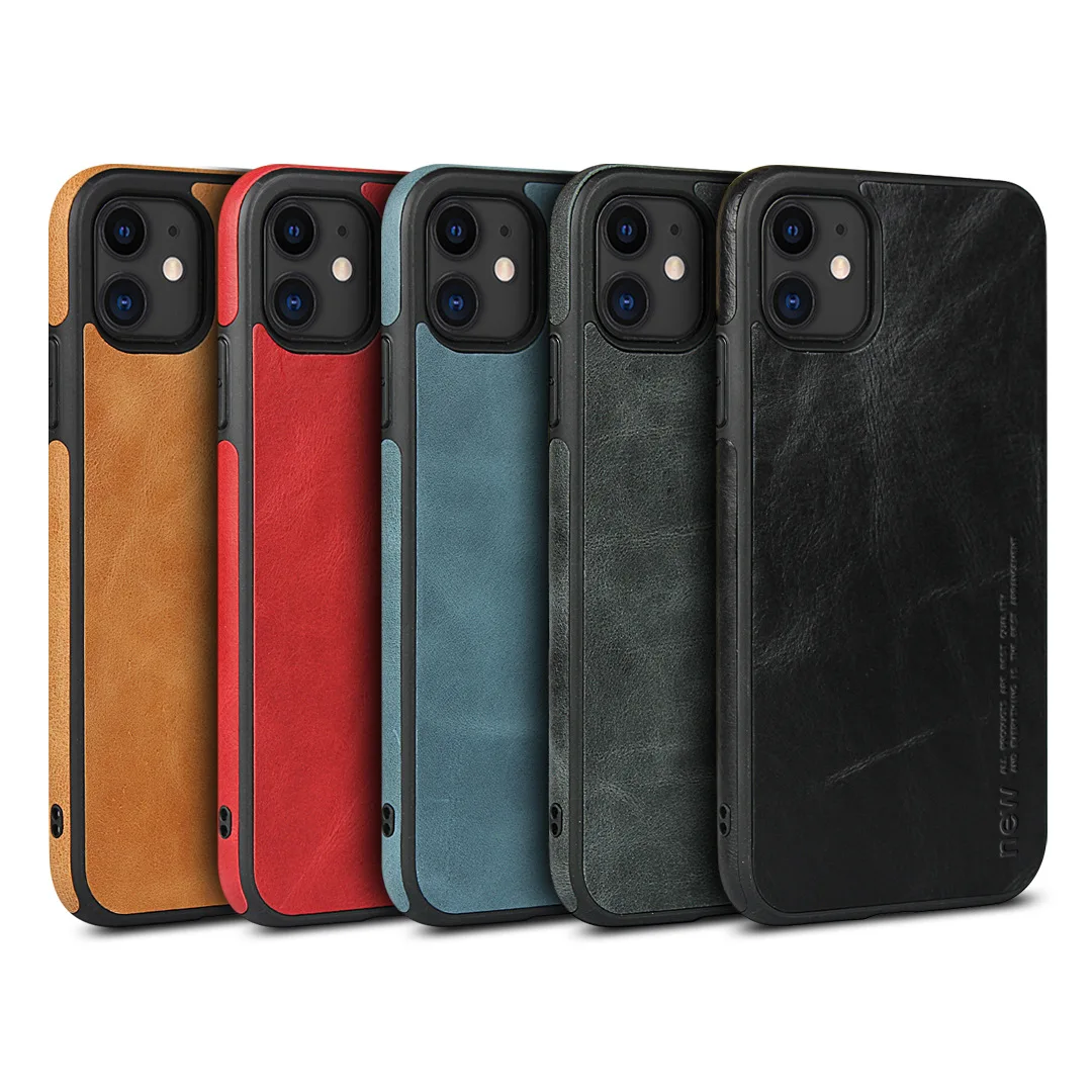 

Apple 11pro Protective Case Genuine Leather Drop-Resistant Leather Cover Protective Case for Apple 11pro Max Iphone11 Mobile