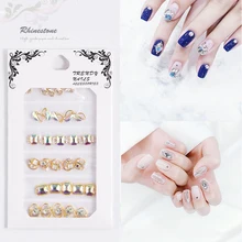 3D акриловые Стразы для ногтей, ювелирных изделий, блестящие стразы, амулеты для украшения ногтей