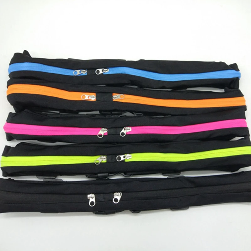 Small Portable Waterproof Sports Running Waist Bag Outdoor Phone Jogging Pouch Training Racing Hiking Cycling Belts Running Bag