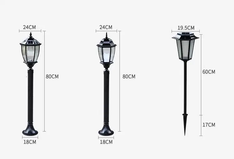 Ogrodowe Lampara Lumiere Exterieur De Tuinlamp, солнечный светильник для сада, декоративный садовый светильник, наружная лампа для газона